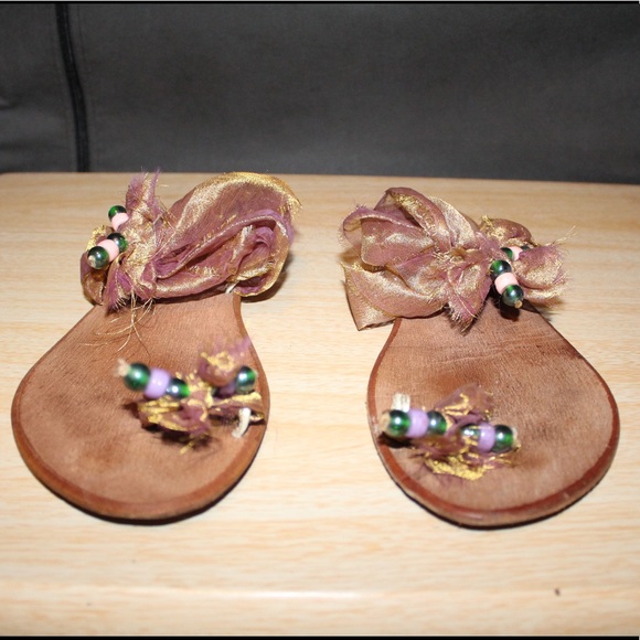 Lisa Paris Tulle Flats - Picture 2 of 7